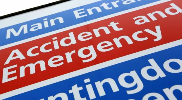 Accident and Emergency sign