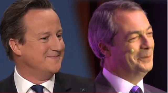 David Cameron and Nigel Farage