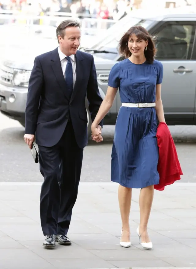 David and Samantha Cameron