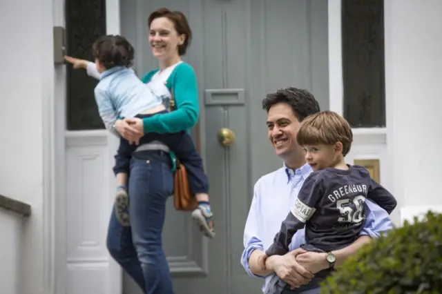 The Miliband family