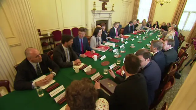 Cabinet meeting