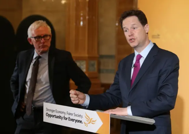 Norman Lamb and Nick Clegg