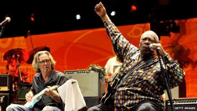 BB King and Eric Clapton