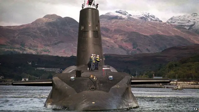 Trident submarine