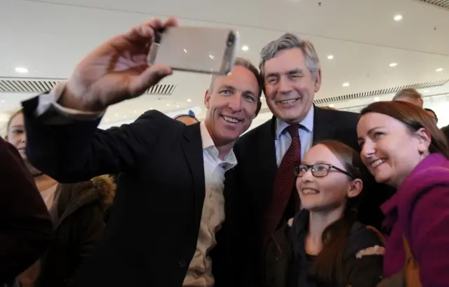 Jim Murphy and Gordon Brown