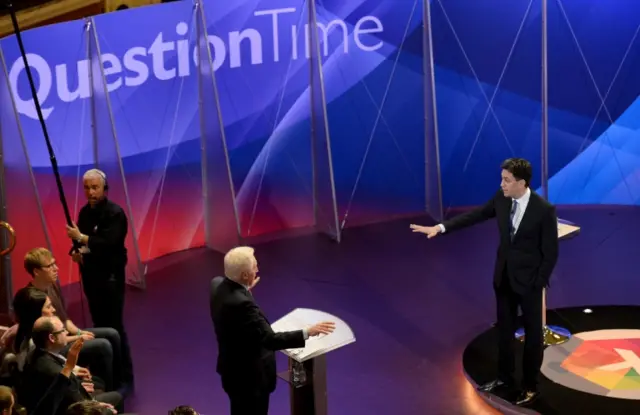 Ed Miliband on Question Time