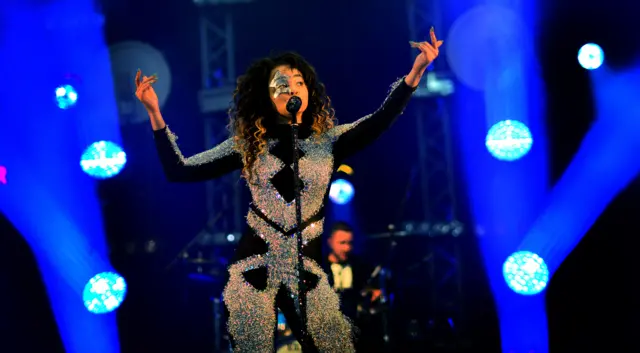 Ella Eyre at BBC Radio 1's Big Weekend 2015.