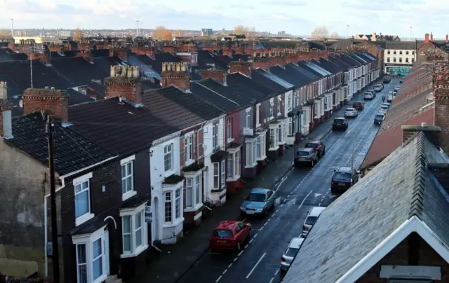 Terraced housing