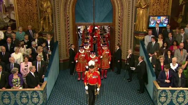 The Queen's Speech in June 2014