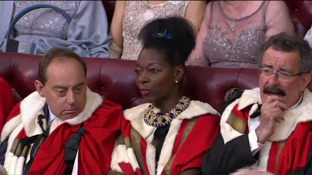 Floella Benjamin and Robert Winston