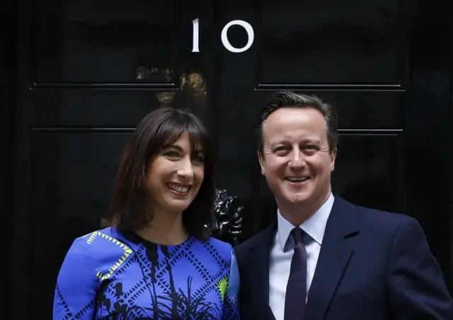 David and Samantha Cameron