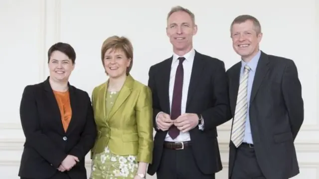 Scottish party leaders