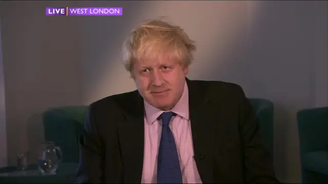 Boris johnson