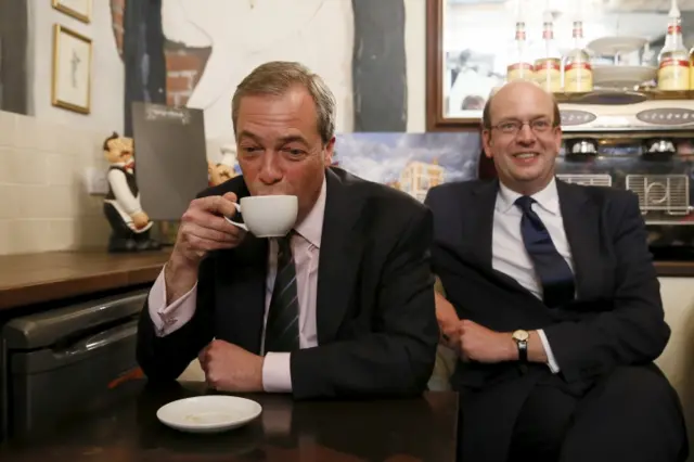 Nigel Farage and Mark Reckless