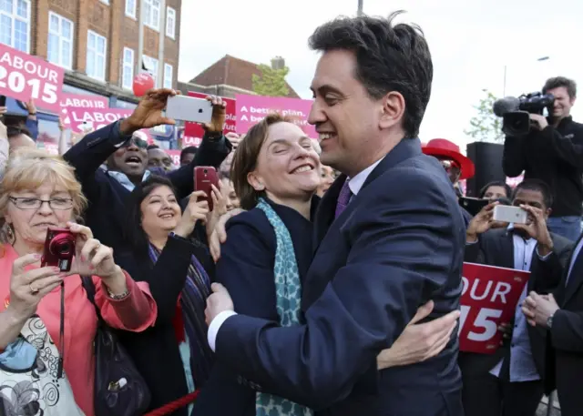 Ed and Justine Miliband