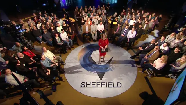 Victoria Derbyshire in Sheffield