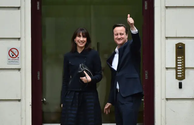 David Cameron and Samantha Cameron