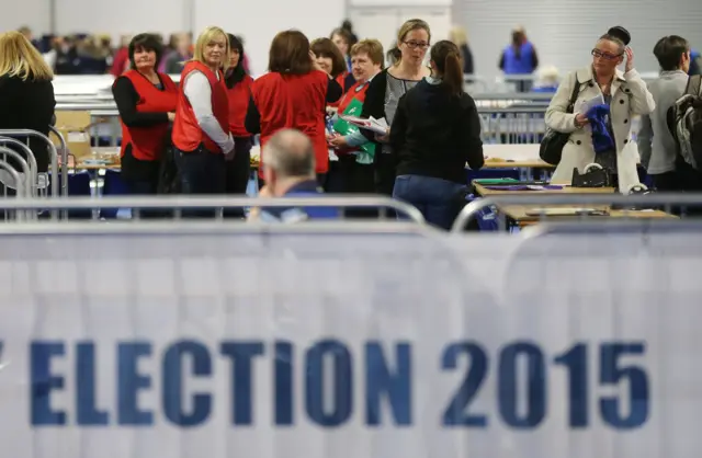 Polling day photograph