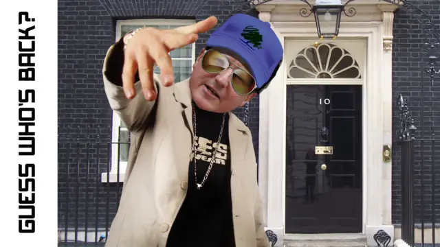 David Cameron in the style of Eminem