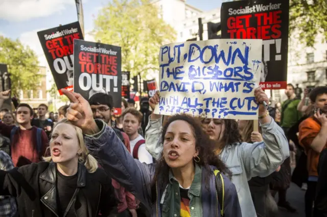 Anti-austerity protest