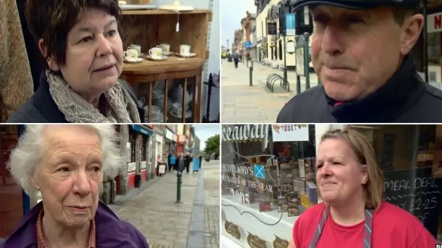 Vox pops in Fort William