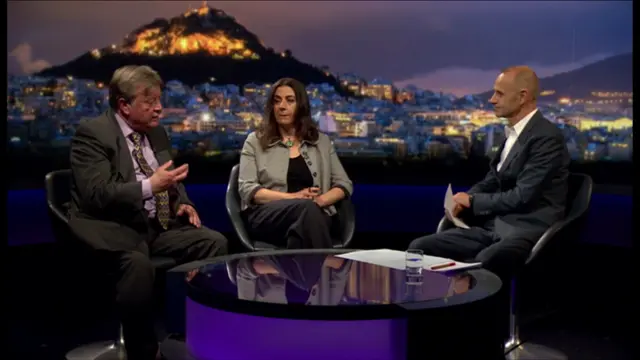 BBC Newsnight panel