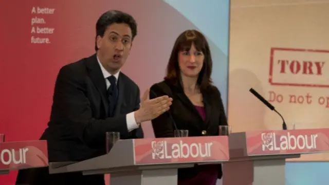 Ed Miliband and Rachel Reeves