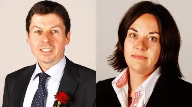 Ken Macintosh and Kezia Dugdale