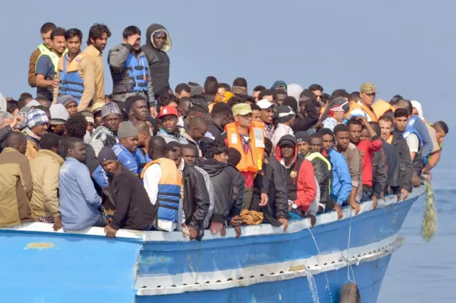 Mediterranean migrants