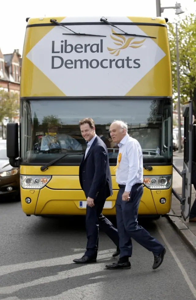 Nick Clegg and Vince Cable