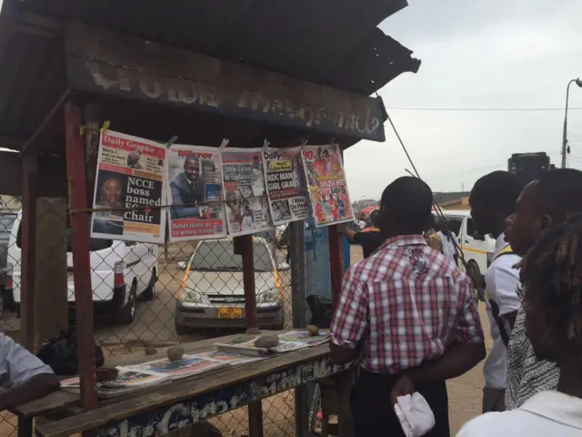 News stand