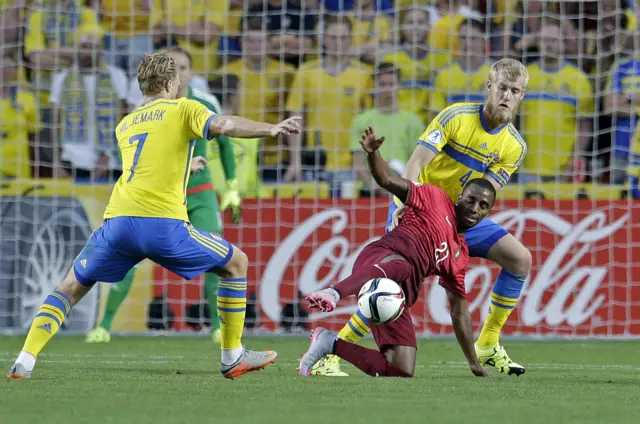 Sweden defending