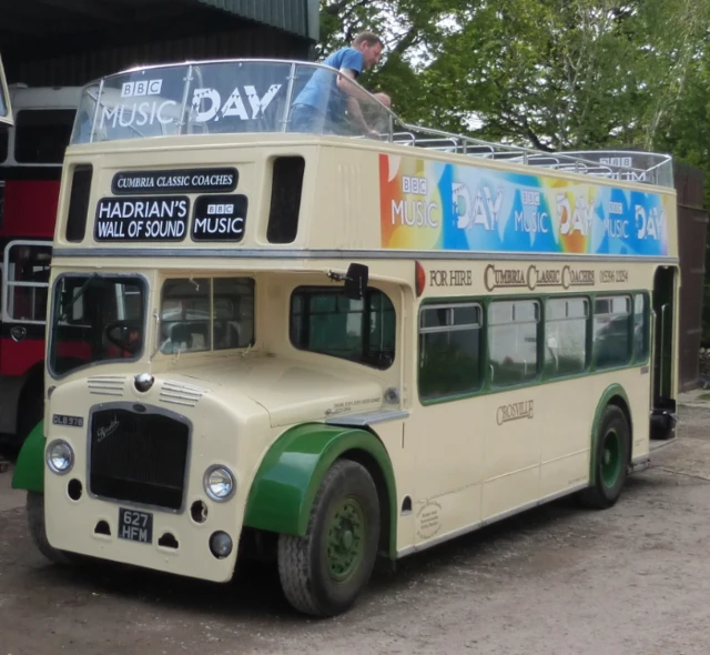 The BBC Music Day bus