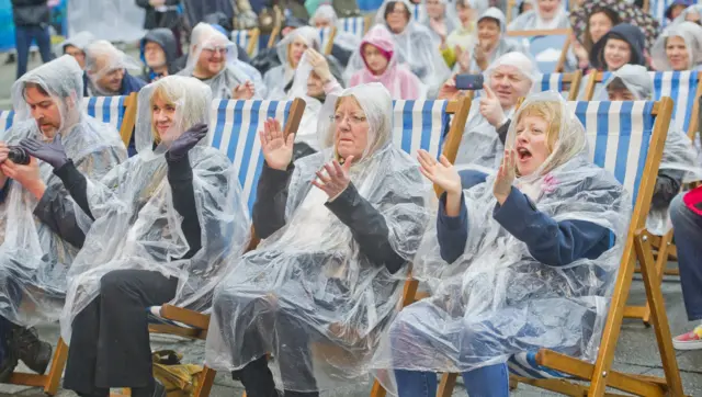 The Pacific Quay audience