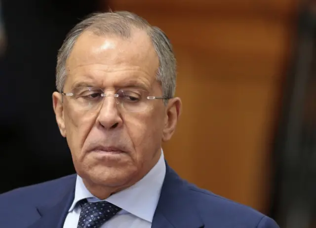 Russia's foreign minister, Sergei Lavrov