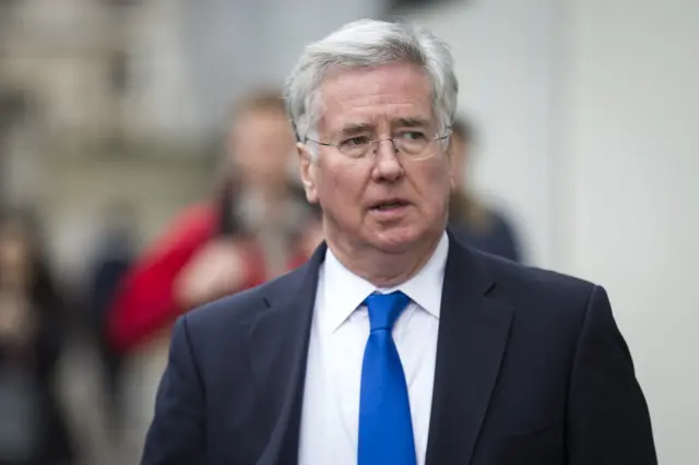 Michael Fallon, Defence Secretary