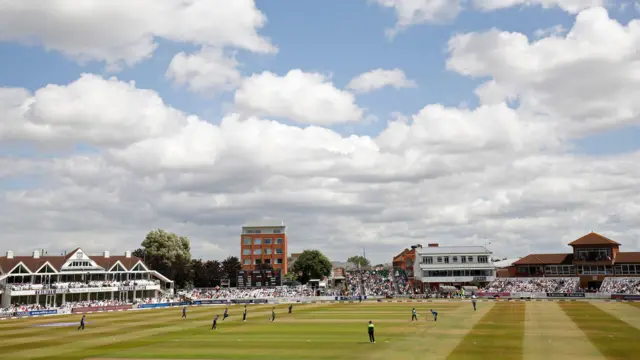 A general view of the field of play at Taunton