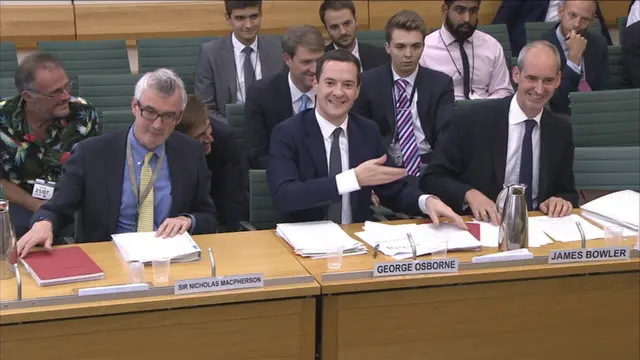 George Osborne and James Bowler