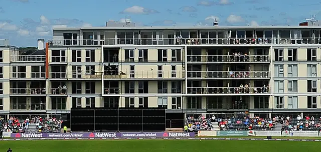 Flats at the County Ground