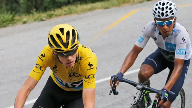 Chris Froome Nairo Quintana