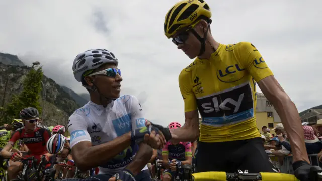 Chris Froome Nairo Quintana