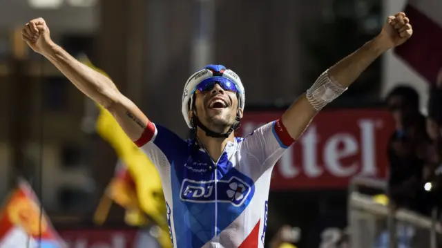 Thibaut Pinot wins