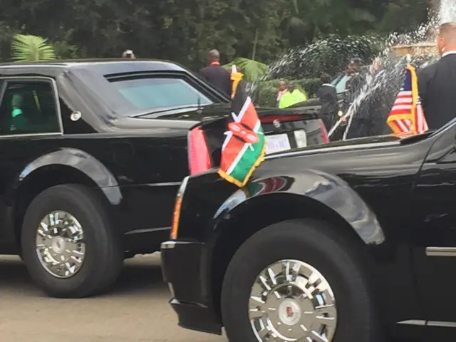 Officials cars at State House