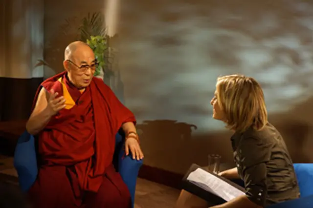 Dalai Lama interviewed by Emily Maitlis