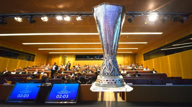 Europa League trophy