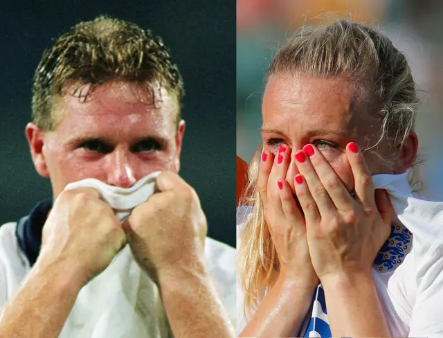 Paul Gascoigne and Laura Bassett