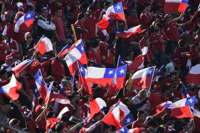 Chile fans