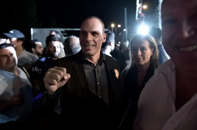 Greek Finance Minister Yanis Varoufakis