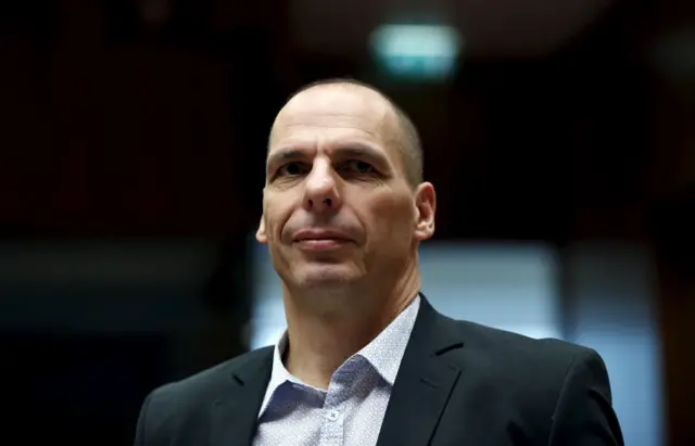 Greek Finance Minister, Yanis Varoufakis