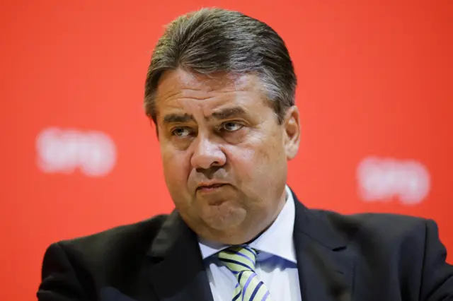Sigmar Gagriel, German vice chancellor